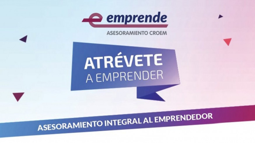 Imagen promocional de la iniciativa E-EMPRENDE. CARM