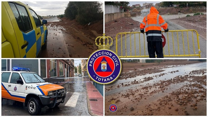 Con Juan Antonio Martínez, jefe de Protección Civil de Totana, hablamos del paso de la DANA por el municipio