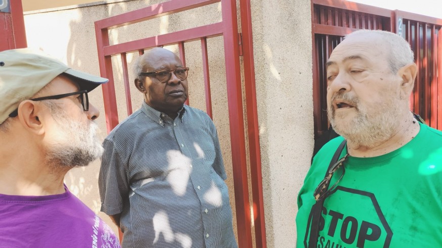 Aplazado hasta el 23 de julio el desahucio del escritor Donato Ndongo