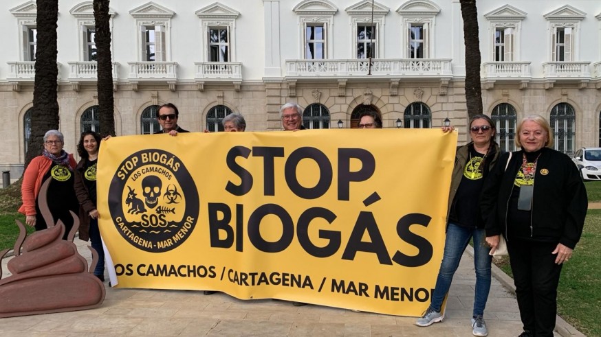 La Plataforma Stop Biogás exige explicaciones al Puerto de Cartagena por un terreno para una planta en Los Camachos
