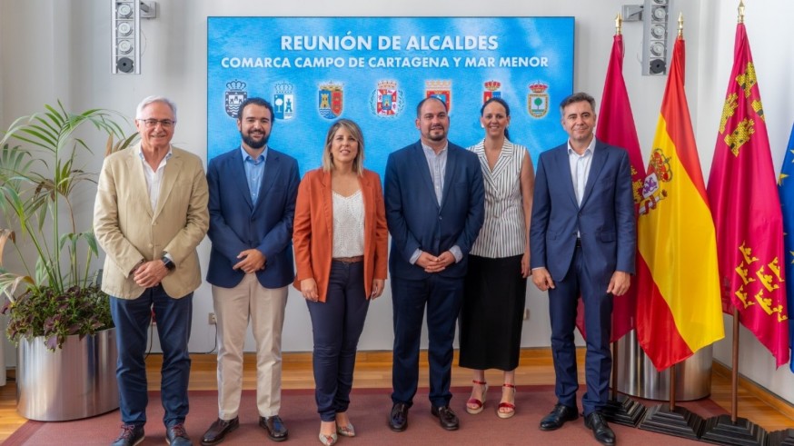 Los municipios del Campo de Cartagena y el Mar Menor insisten en reclamar las competencias a Costas