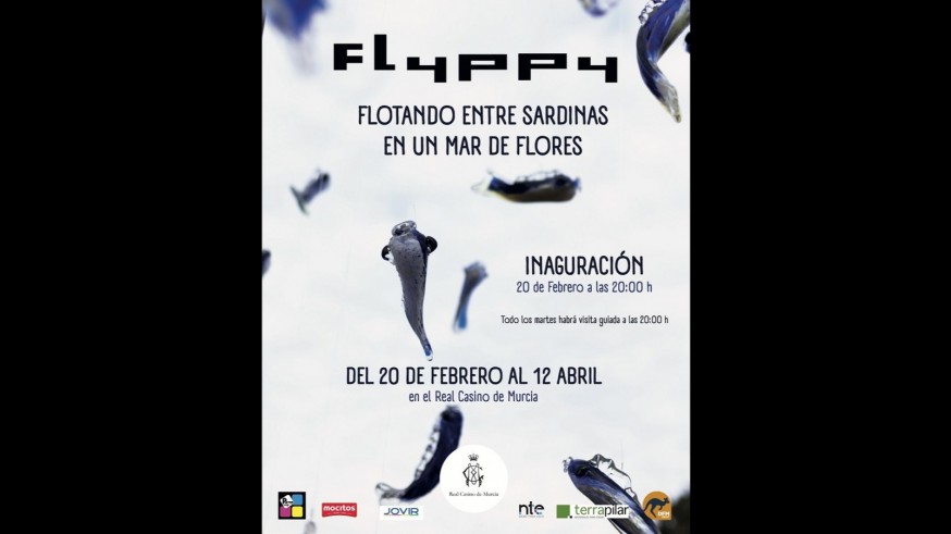 Artesanos de Murcia. Flippy nos detalla su exposición "Entre sardinas en un mar de flores"