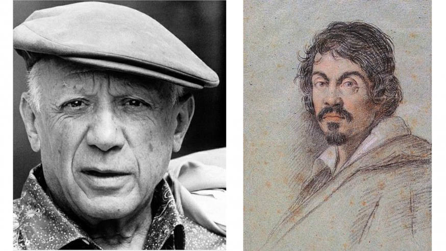 Picasso y Caravaggio