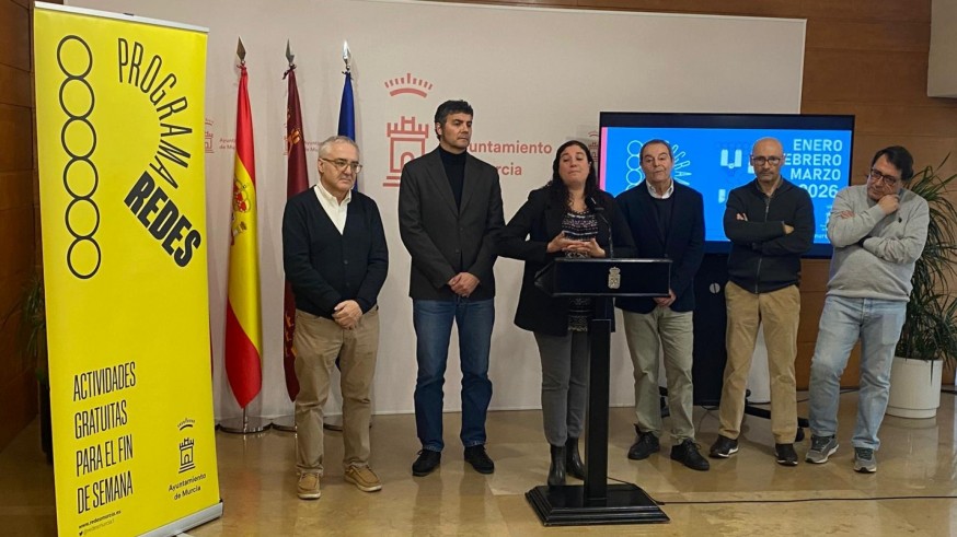 550 plazas para 38 actividades en los primeros fines de semana de REDES 2026 de Murcia