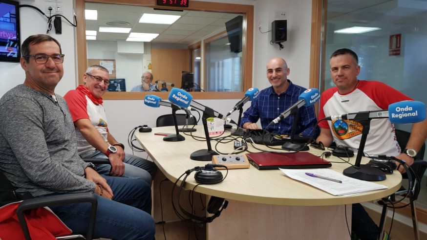 De izquierda a derecha: Eugenio Sánchez, Froy Ros, Toni Egea y Vicente Suárez 