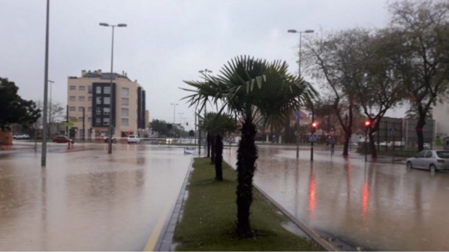 Lluvias en Murcia