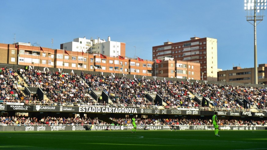 La afición del Cartagena agota las entradas para el partido frente al Tenerife 