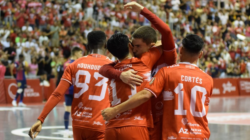 El Jimbee Cartagena, a tiro de ser de nuevo campeón de Liga