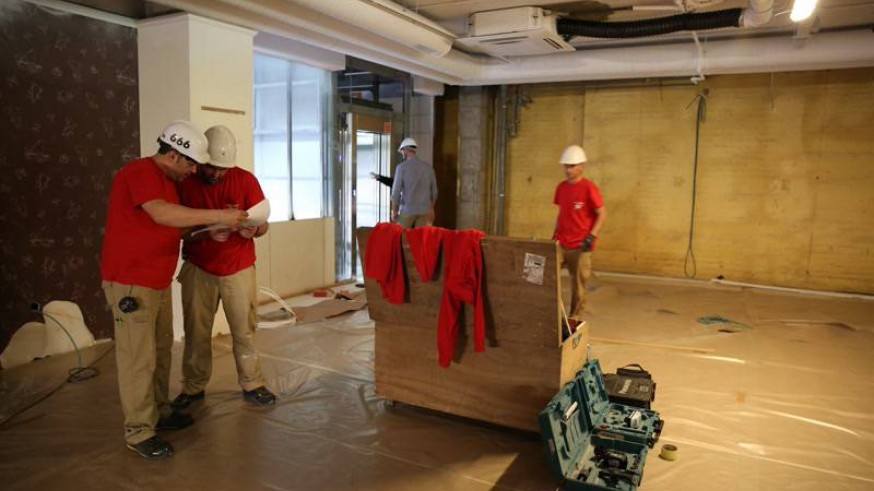 Trabajadores de la construcción