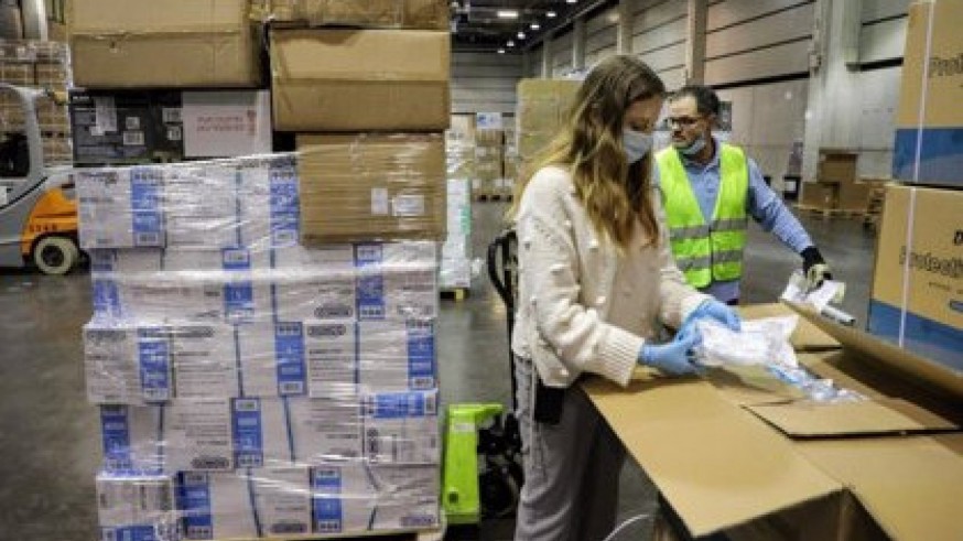 Murcia envía material sanitario a Ucrania