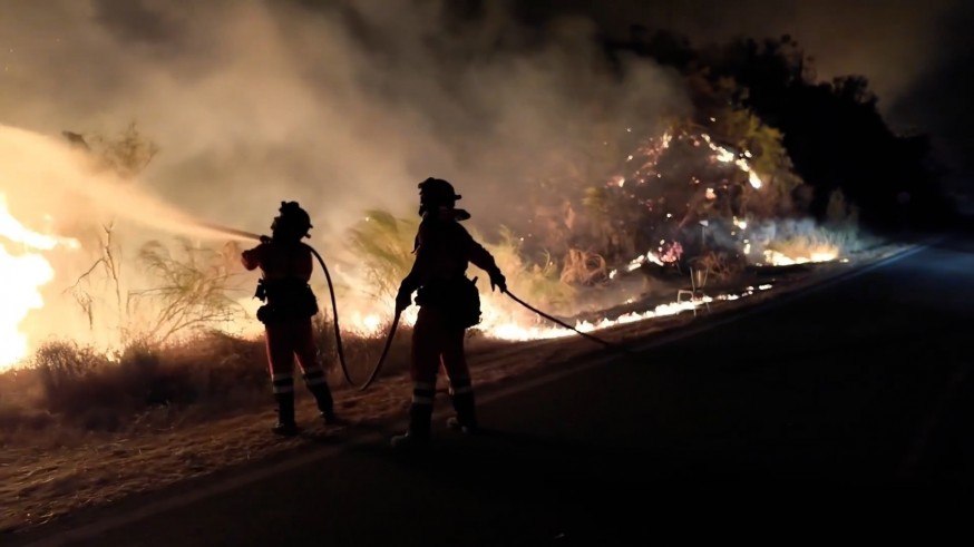 Elevan a 6.600 las hectáreas afectadas por el incendio de Los Gallardos