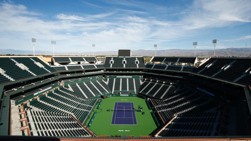 Pista central de Indian Wells