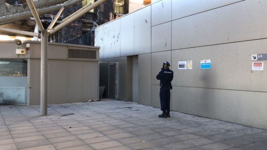 El Hospital Santa Lucía cerrará su terraza como zona de estancia y la convertirá en espacio exclusivo de tránsito