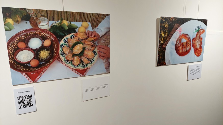Exposición de gastronomía tradicional en el Museo de la huerta de Alcantarilla