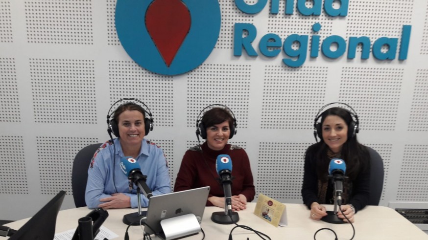 Cristina Valdés, María Luisa Solano y Elvira Sánchez