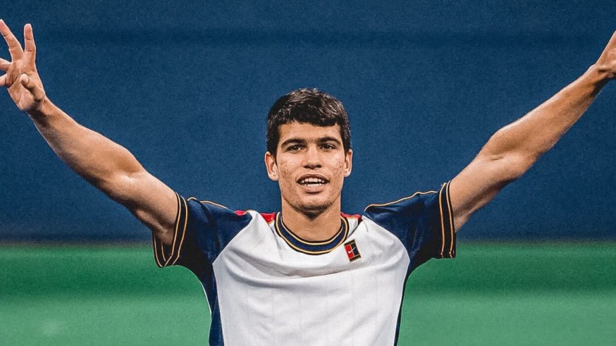 Carlos Alcaraz en el US Open