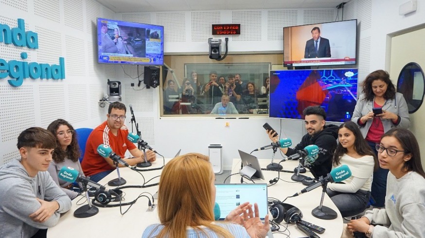 Hoy nos visita un grupo de estudiantes del 1º Ciclo Formativo de Grado Superior de Administración y Finanzas del CIFP Politécnico de Murcia