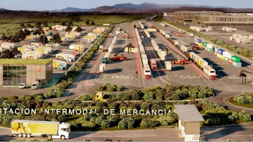 La Zona Logística de Murcia estrenará un aparcamiento seguro de 20.000 m² para camiones