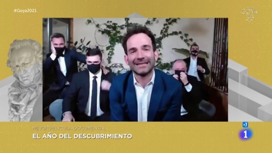 'El año del descubrimiento' triunfa en los Goya y se lleva el premio a Mejor Película Documental