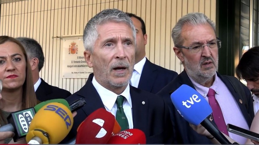Grande-Marlaska señala que es "una prioridad" la identificación "plena" de las víctimas de Murcia