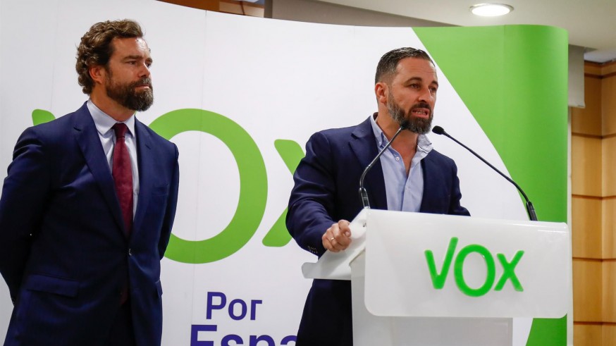 Espinosa de los Monteros junto a Abascal
