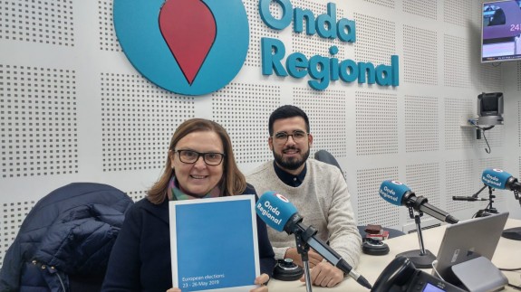 Teresa Allepuz y Jose Manuel Blaya en Onda Regional