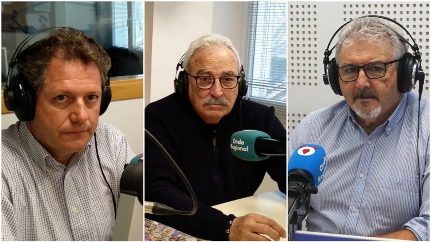 Manuel Santiago, José Miguel Roda y Pedro Juan Martínez