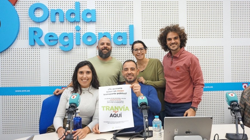 Con integrantes de Murcia LAB hablamos de movilidad en la ciudad de Murcia y su entorno metropolitano, tranvías, autobuses y trenes de cercanías