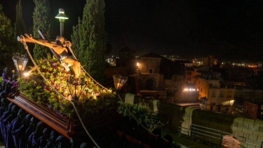 Cartagena inaugura la Semana Santa de España con la procesión del Cristo del Socorro