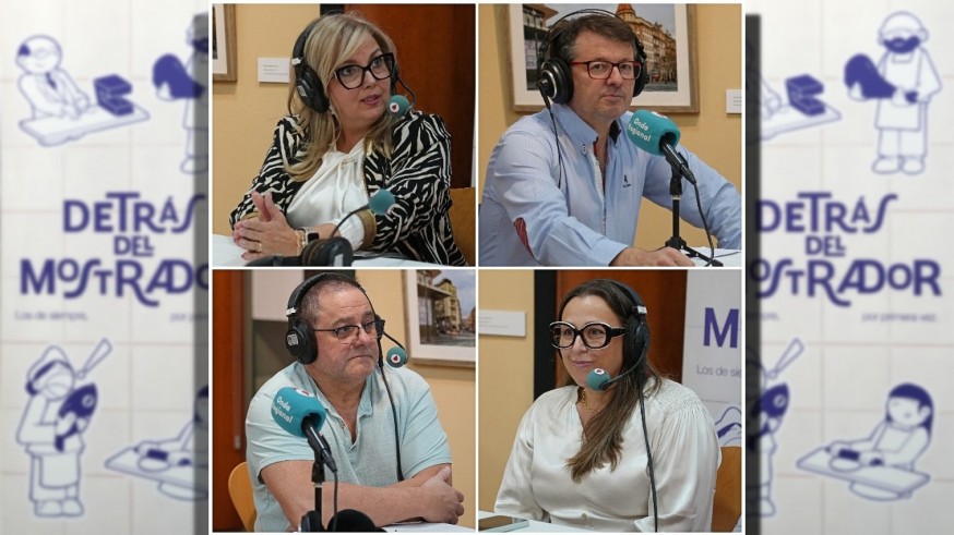 Detrás del mostrador. Desde Cieza hablamos con Mª Carmen Morcillo, José Luis Morcillo, Pascual Lucas y María José Marín