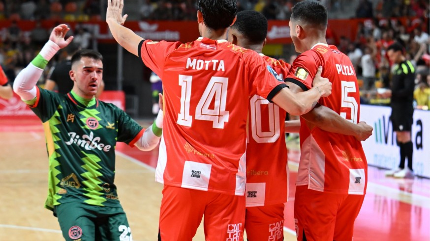 El Jimbee Cartagena gana con lo justo a Wanapix Zaragoza