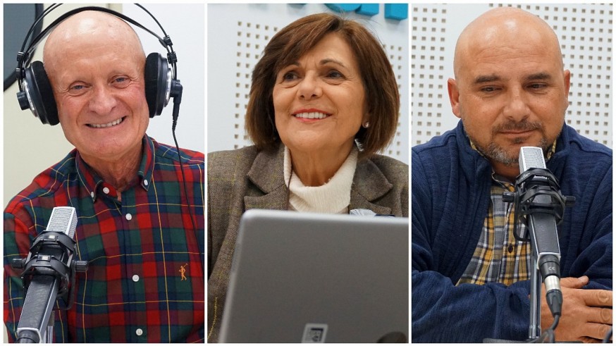 Domingo Coronado, Rosa Peñalver y Daniel Ruiz participan en nuestra Tertulia con políticos