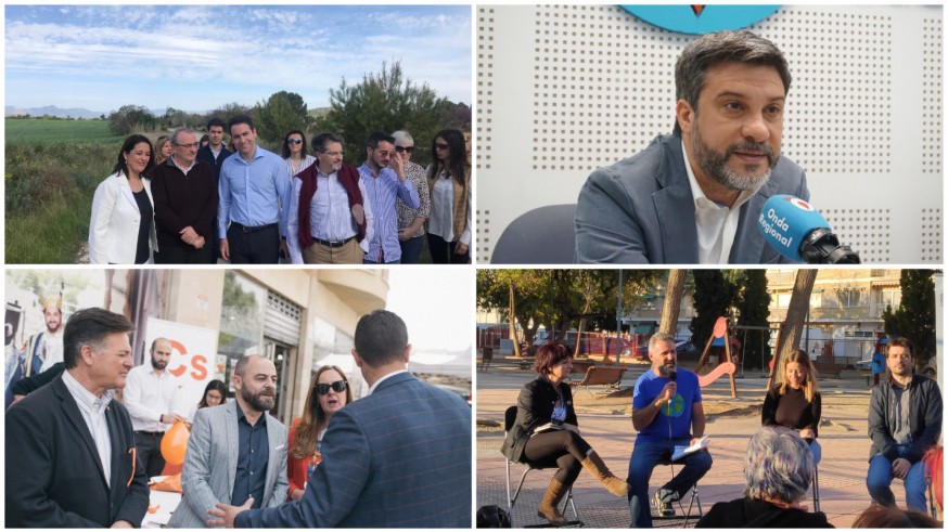 Los candidatos de PP, PSOE, C's y Unidas Podemos 