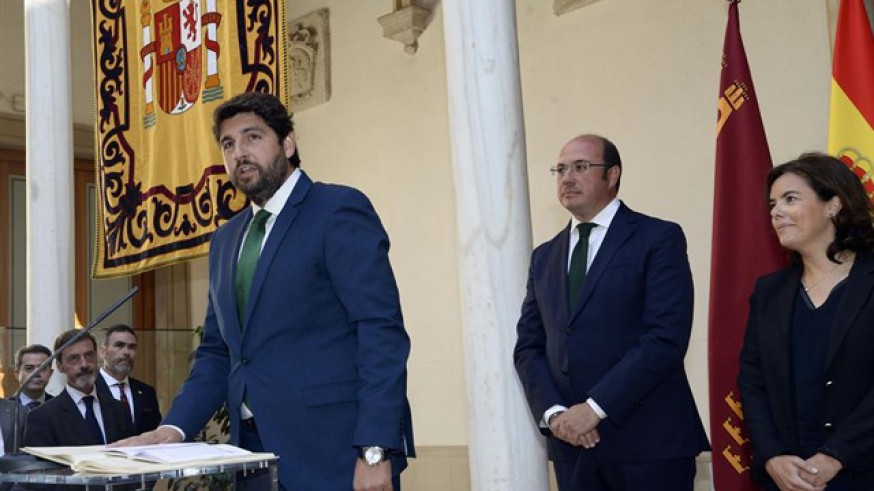 López Miras ficha al alcalde de Lorca y crea nuevos departamentos