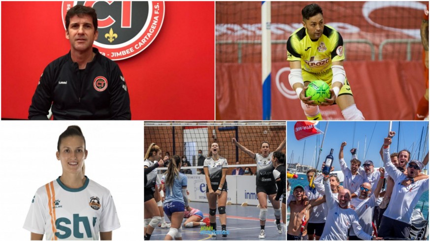 Resumen deportivo de 2021: fútbol sala, voleibol y vela en la Región de Murcia
