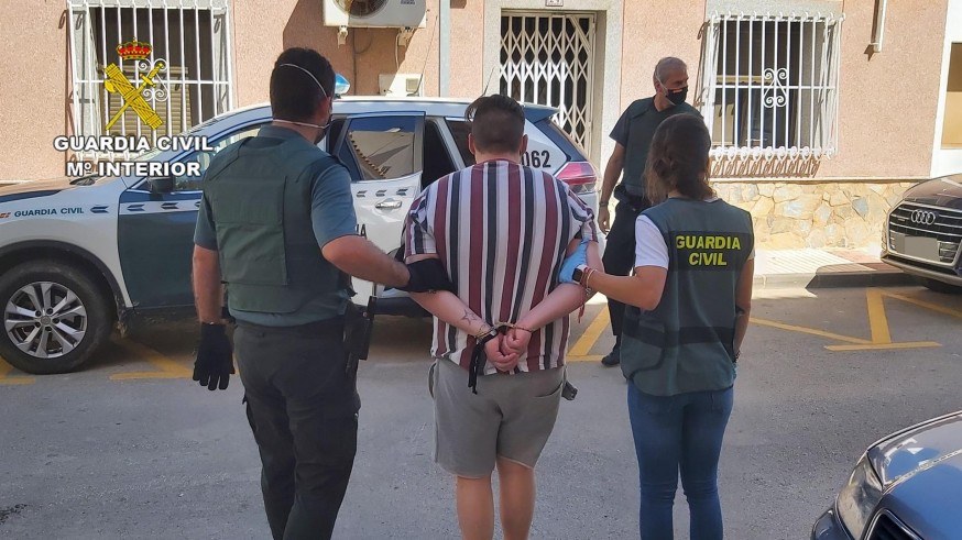 Imagen del detenido