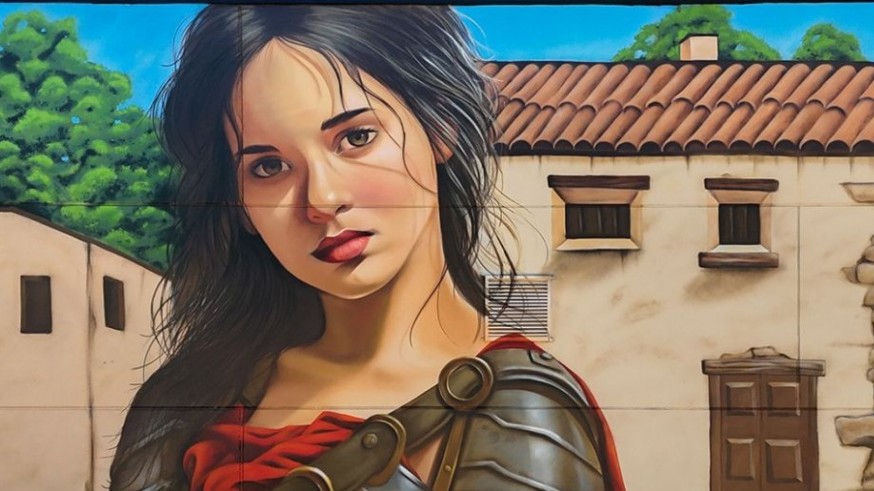 Cartagena. El grafiti de KATO en Canteras, candidato a mejor obra mural del mundo