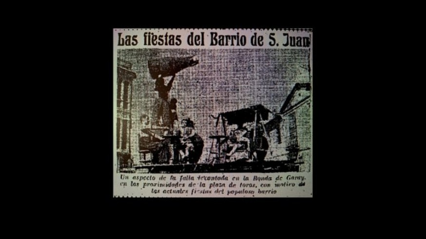 Murcia celebraba San Juan quemando unos peleles a los que llamaban "cachondos"