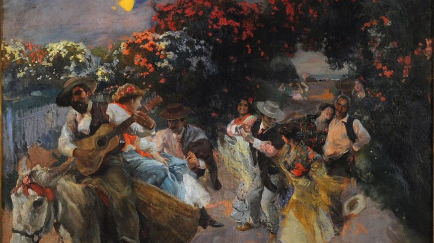 Los mulos. Cantos de trilla. El cabrero