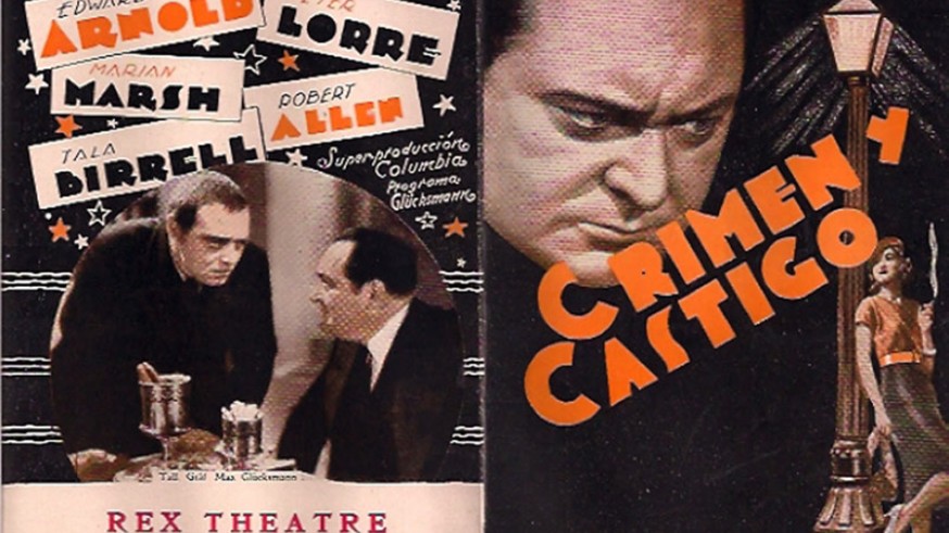 LA RADIO DEL SIGLO. El Clasicazo. Crimen y castigo, dirigida por Josef Von Sternberg.