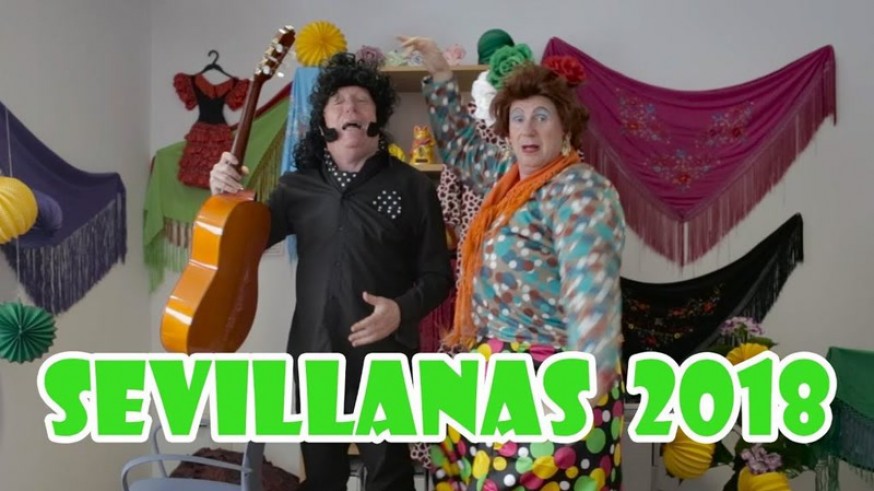 Los Morancos interpretando su nueva sevillana