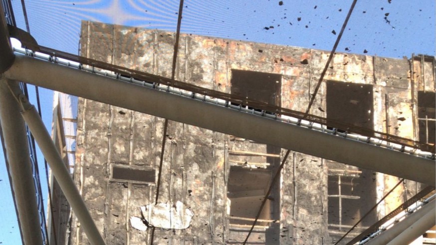 Evalúan los daños e inician las obras para aislar las zonas afectadas