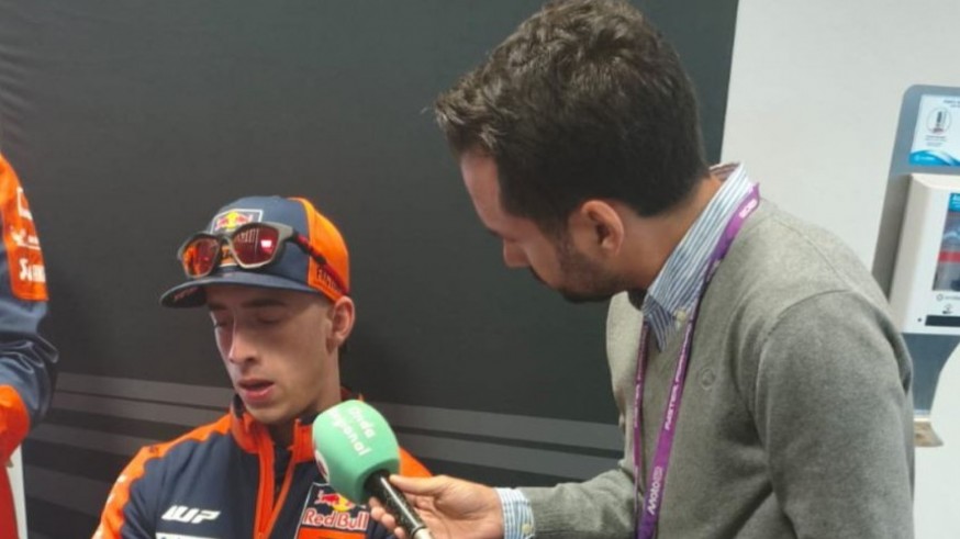 Acosta, tercero en la Practice de Portugal: "Hemos estado competitivos"