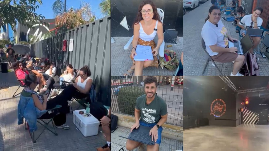 Cientos de fans hacen cola para comprar las entradas de Arde Bogotá
