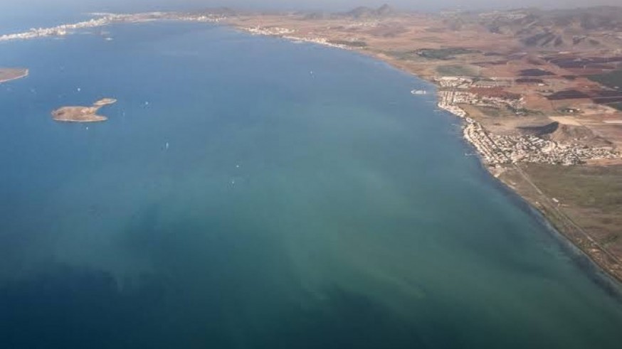 Un estudio del IEO y la UMU confirma que la 'mancha blanca' del Mar Menor destruye praderas marinas 