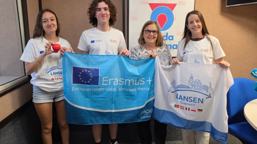 Conexión Europa. El IES José Luis Martínez Palomo culmina con éxito "Lansen"