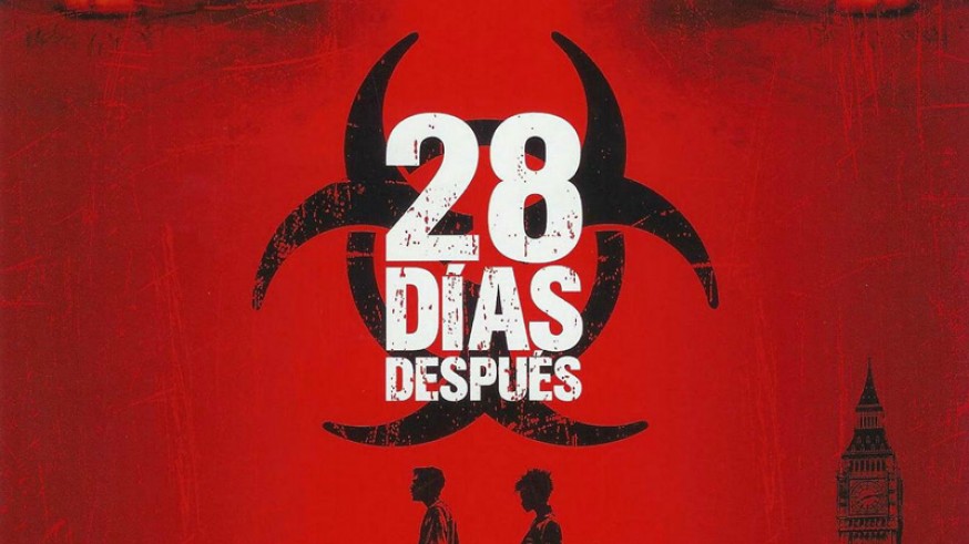 Detalle del cartel de '28 días después'