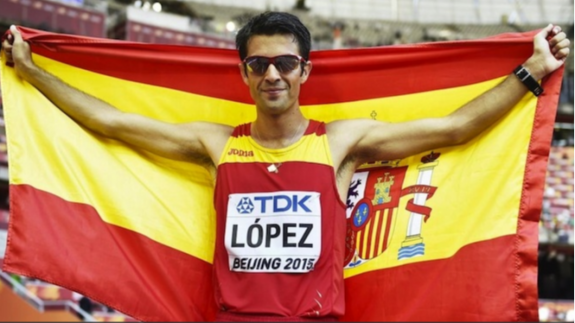 Miguel Ángel López, cuando ganó el Mundial en 2015