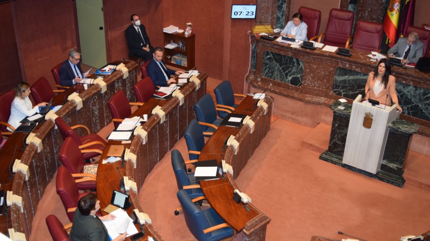 Intervención de Miriam Guardiola en la Asamblea