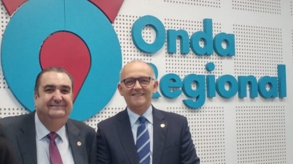 Gregorio González y José Antonio Sánchez en Onda Regional